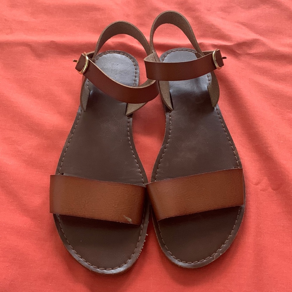Brown sandals